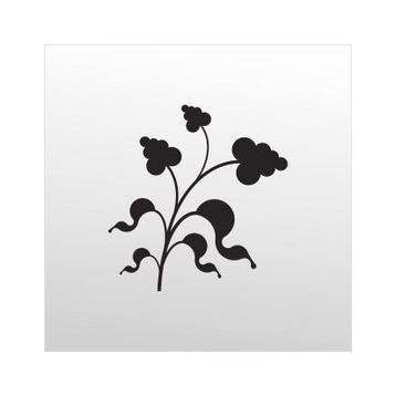 60 cm Çiçek Folyo Sticker