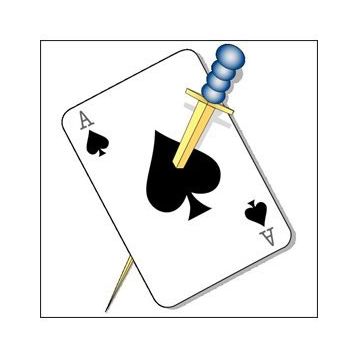 60 cm İskambil Kağıdı Folyo Sticker