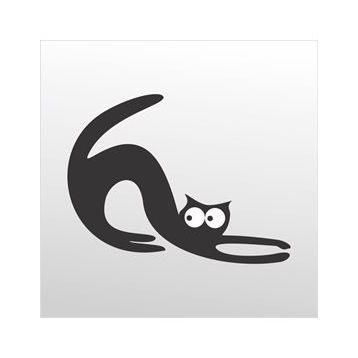 60 cm Kedi Folyo Sticker