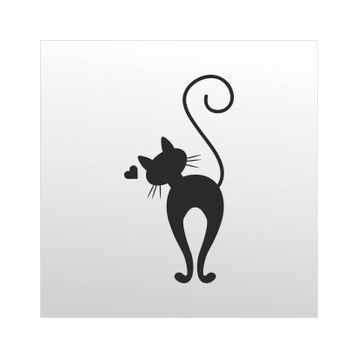 60 cm Kedi Folyo Sticker
