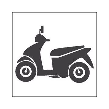 60 cm Motorsiklet Folyo Sticker