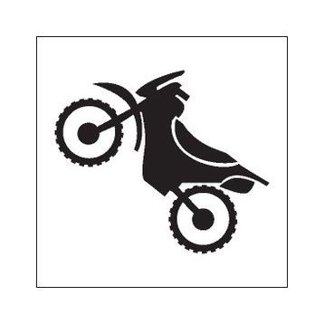 60 cm Motorsiklet Folyo Sticker