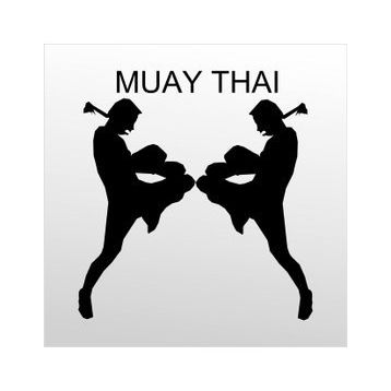 60 cm Muay Thai Folyo Sticker