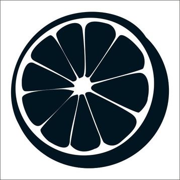 60 cm Portakal Folyo Sticker