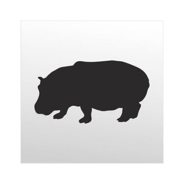 60 cm Su Aygırı Folyo Sticker