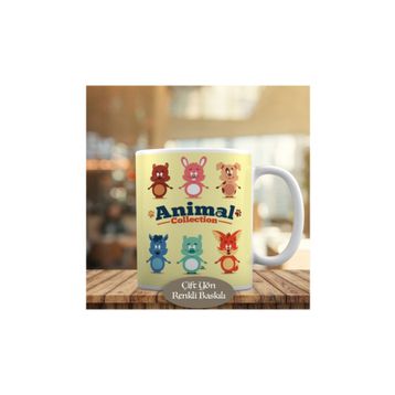 660 Sevimli Hayvanlar Animal Collection Kupa Bardak