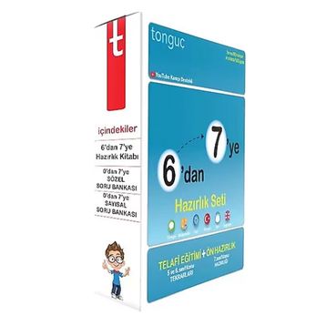 6'dan 7'ye Hazırlık Seti - Tonguç Akademi Yayınları
