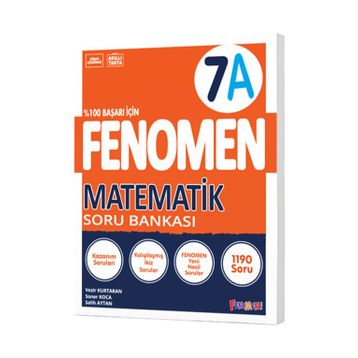 7 A Matematik Soru Bankası Fenomen Yayınları