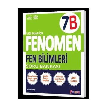 7 B Fen Bilimleri Soru Bankası Fenomen Yayınları