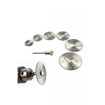 7 Parça Mini Testere Bıçak Kesme Dremel Gravür