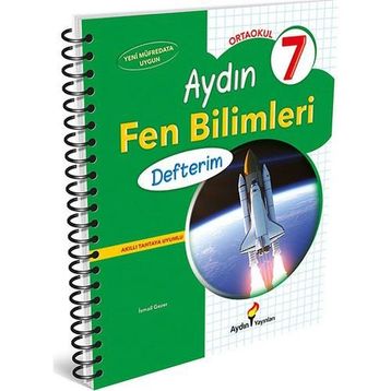 7. Sınıf Aydın Fen Bilimleri Defterim - Aydın Yayınları