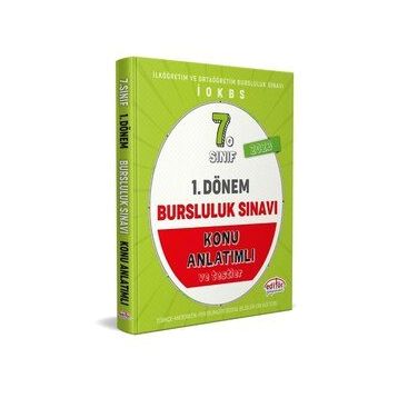 7. Sınıf Bursluluk Sınavı - Editör Yayınları