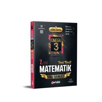 7. Sınıf Çetin Ceviz Omega 3 Matematik Soru Bankası ve Deneme Tek Kitap-Artıbir Yayınları