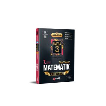 7. Sınıf Çetin Ceviz Omega 3 Matematik Soru Bankası ve Deneme Tek Kitap-Artıbir Yayınları