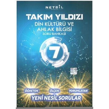 7.Sınıf Din Kültürü Takım Yıldızı Soru Bankası Netbil Yayınları