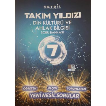 7.Sınıf Din Kültürü Takım Yıldızı Soru Bankası Netbil Yayınları