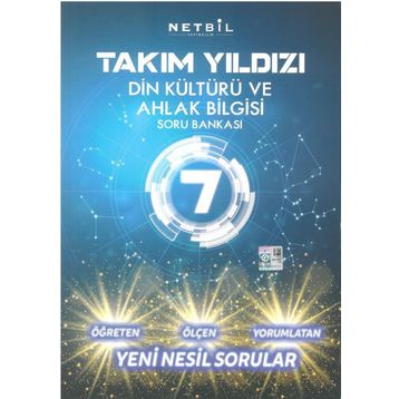 7.Sınıf Din Kültürü Takım Yıldızı Soru Bankası Netbil Yayınları