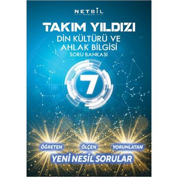 7.Sınıf Din Kültürü Takım Yıldızı Soru Bankası Netbil Yayınları