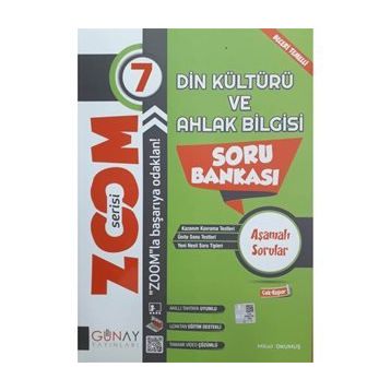 7. Sınıf Din Kültürü Zoom Soru Bankası Günay Yayınları
