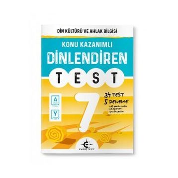 7. Sınıf Dinlediren Test-Eker Test Yayınları