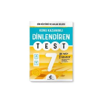 7. Sınıf Dinlendiren Test Eker Test Yayınları