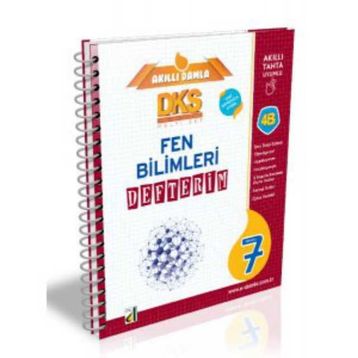 7. Sınıf DKS 4B Fen Bilimleri Defterim Damla Yayınevi
