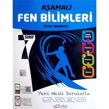 7. Sınıf Fen Bilimleri Aşamalı Soru Bankası-Berkay Yayınları
