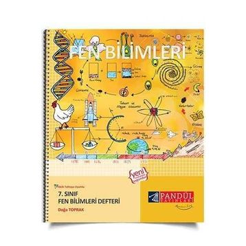 7. Sınıf Fen Bilimleri Defteri Pandül Yayınları
