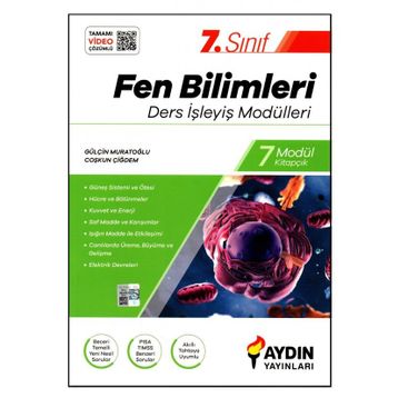 7. Sınıf Fen Bilimleri Ders İşleyiş Modülleri Aydın Yayınları