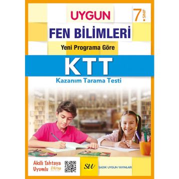 7. Sınıf Fen Bilimleri Kazanım Tarama Testi - Sadık Uygun Yayınları