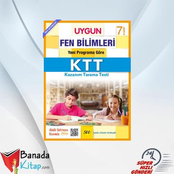 7. Sınıf Fen Bilimleri Kazanım Tarama Testi - Sadık Uygun Yayınları