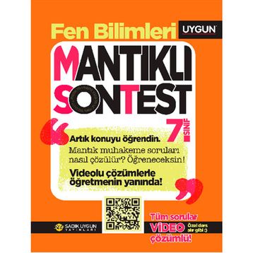 7. Sınıf Fen Bilimleri Mantıklı Son Test-Sadık Uygun Yayınları