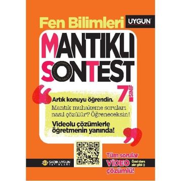 7. Sınıf Fen Bilimleri Mantıklı Son Test-Sadık Uygun Yayınları