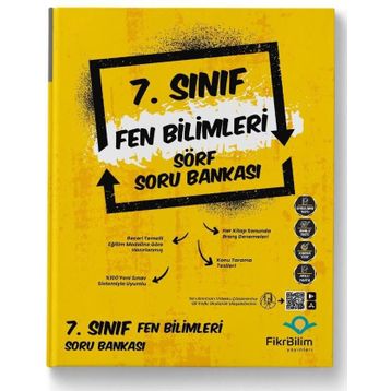 7. Sınıf Fen Bilimleri Sörf Soru Bankası-Fikribilim Yayınları