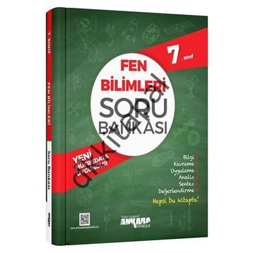 7.sınıf Fen Bilimleri Soru Bankası Ankara Yayıncılık