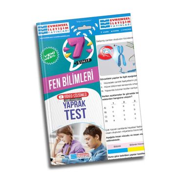 7. Sınıf Fen Bilimleri Soru Bankası Karekod Video Çözümlü - kollektif