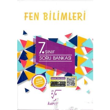 7. Sınıf Fen Bilimleri Soru Bankası Karekod Video Çözümlü - kollektif
