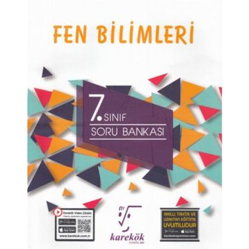 7. Sınıf Fen Bilimleri Soru Bankası Karekod Video Çözümlü - kollektif