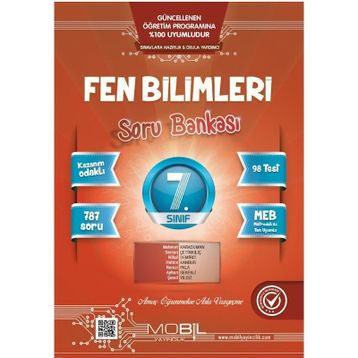 7.Sınıf Fen Bilimleri Soru Bankası-Mobil Yayıncılık