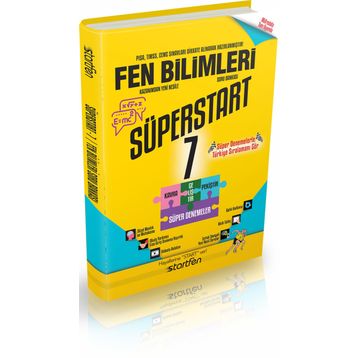 7. Sınıf Fen Bilimleri Süperstart Soru Bankası - Startfen Yayınları