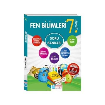 7.Sınıf Fen Bilimleri Video Çözümlü Soru Bankası Evrensel Yayınları