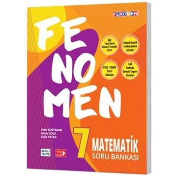 7. Sınıf Fenomen Matematik A Soru Bankası Fenomen Okul Yayınları
