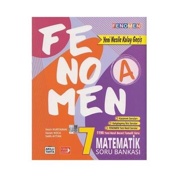 7. Sınıf Fenomen Matematik A Soru Bankası Fenomen Okul Yayınları