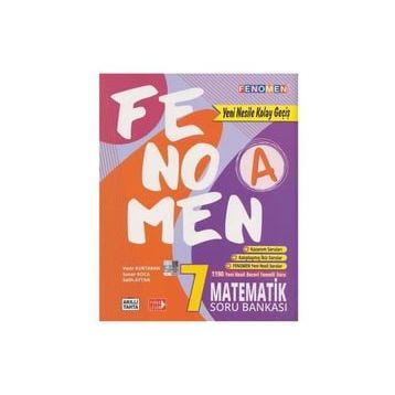 7. Sınıf Fenomen Matematik A Soru Bankası Fenomen Okul Yayınları