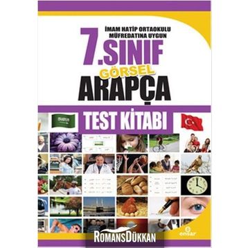 7. Sınıf Görsel Arapça Test Kitabı - Abdullah Özer