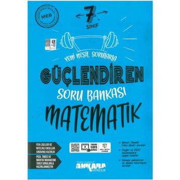 7. Sınıf Güçlendiren Matematik Soru Bankası Ankara Yayıncılık