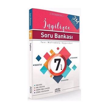 7. Sınıf İngilizce 3M Prestij Soru Bankası-Rota Yayınları