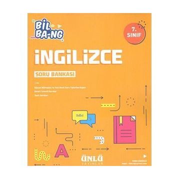 7. Sınıf İngilizce Soru Bankası Ünlü Yayınları