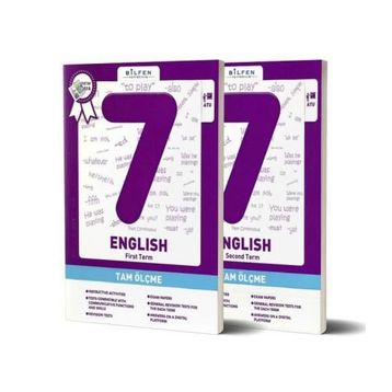 7. Sınıf İngilizce Tam Ölçme - Bilfen Yayınları