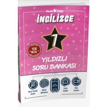 7. Sınıf İngilizce Yıldızlı Soru Bankası-Deniz Yıldızı Yayınları